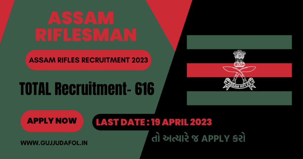 Assam Rifles Recruitment 2023