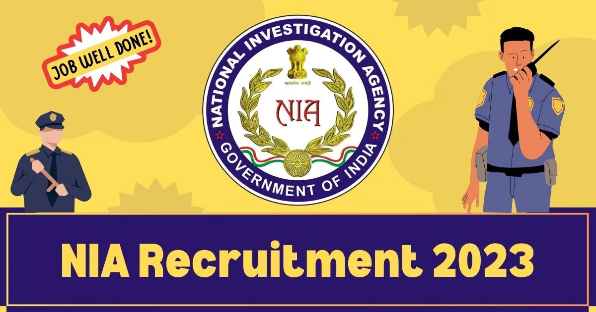 nia recruitment 2023 official website